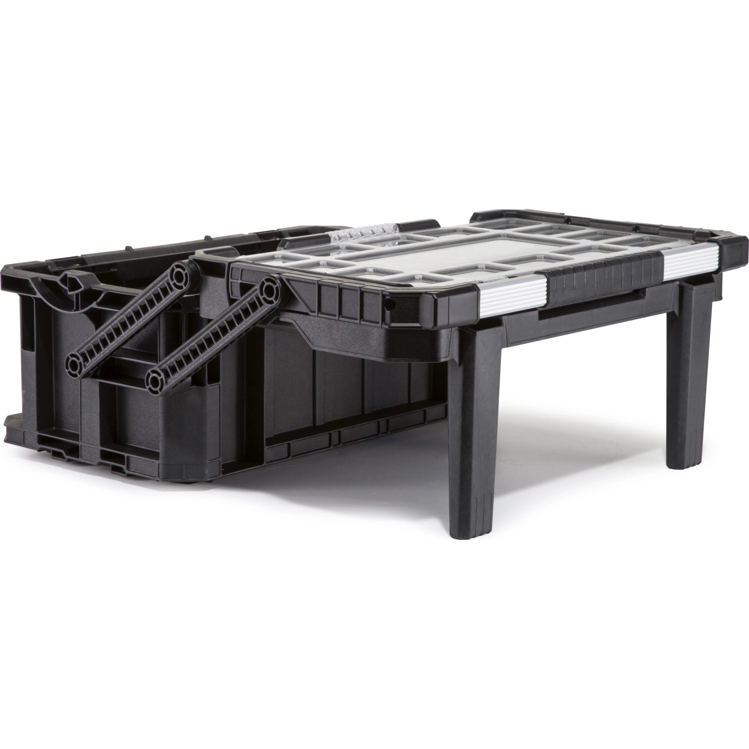 Keter Organizér na nářadí Connect Cantilever, černá, 56 x 25 x 32 cm ...