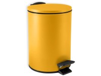 Spirella Nášlapný odpadkový koš Adelar, šafránová matná, 3 l