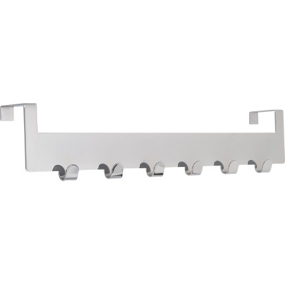 Siro Věšák na dveře 2144 kovový chromový lesklý délka 375 mm