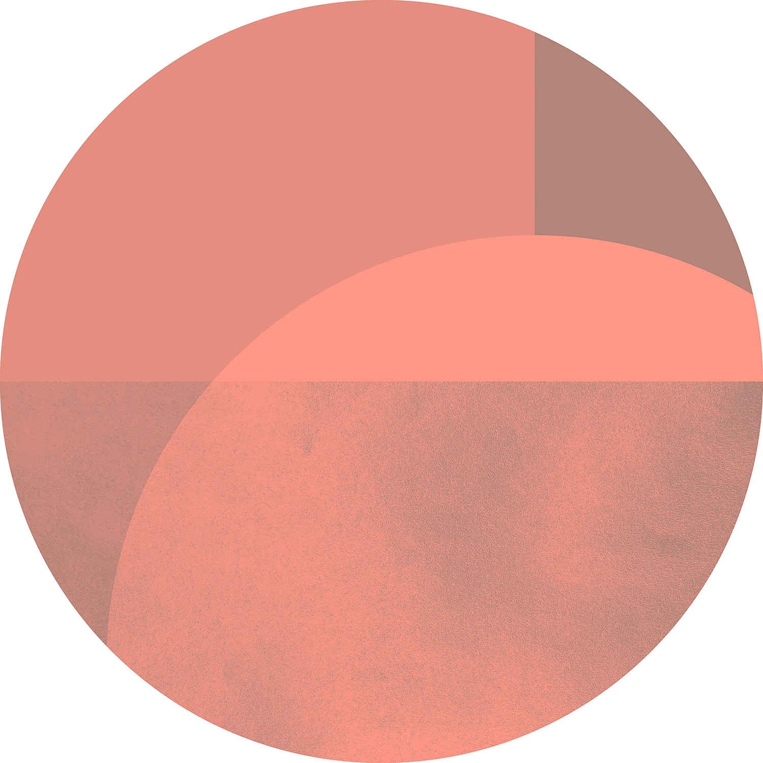 Komar Samolepicí vliesová fototapeta Dot Roselux pr. 125 cm