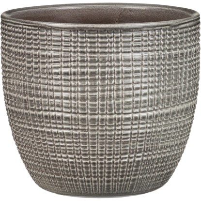 Scheurich květináč 866 Pimienta, Ø 19 cm, keramický s texturou, pro interiér.