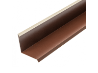 COVERNIT Lemování ke zdi CLASSIC spodní RAL 8017 hnědé 2000 x 110 mm COVERNIT Lemování ke zdi CLASSIC spodní RAL 8017 hnědé 2000 x 110 mm