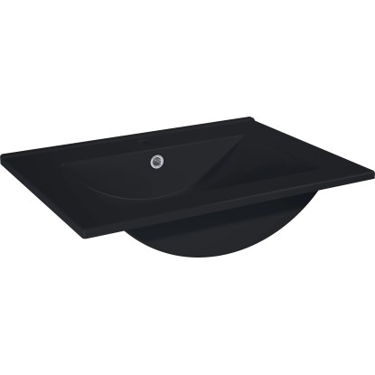 Maximus Umyvadlo Kyra černé matné 17,5 x 61,3 x 46,5 cm