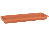 Florus Miska pod truhlík Universal S, terakota, 40 x 15 x 3 cm