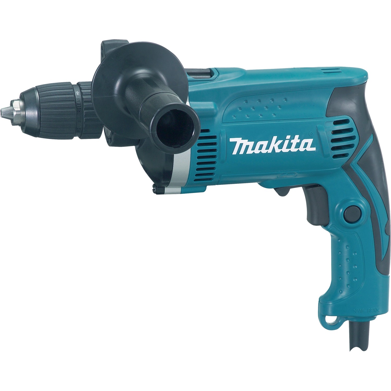 Příklepová elektrická vrtačka s kufrem 710W, rychlosklíčidlo 1,5-13mm, Makita - HP1631K
