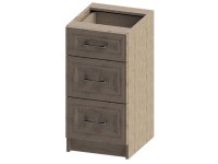 Black&White Style Spodní skříňka Olek VII D40, 81,5 x 40 x 46,4 cm