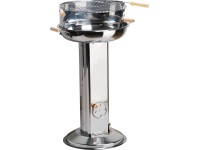 OBI Sloupový gril na dřevěné uhlí Winnipeg