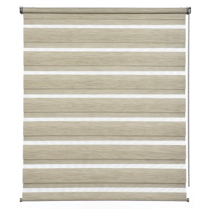 Gardinia Roleta Doppelrollo de Luxe cappuccino 90 x 240 cm