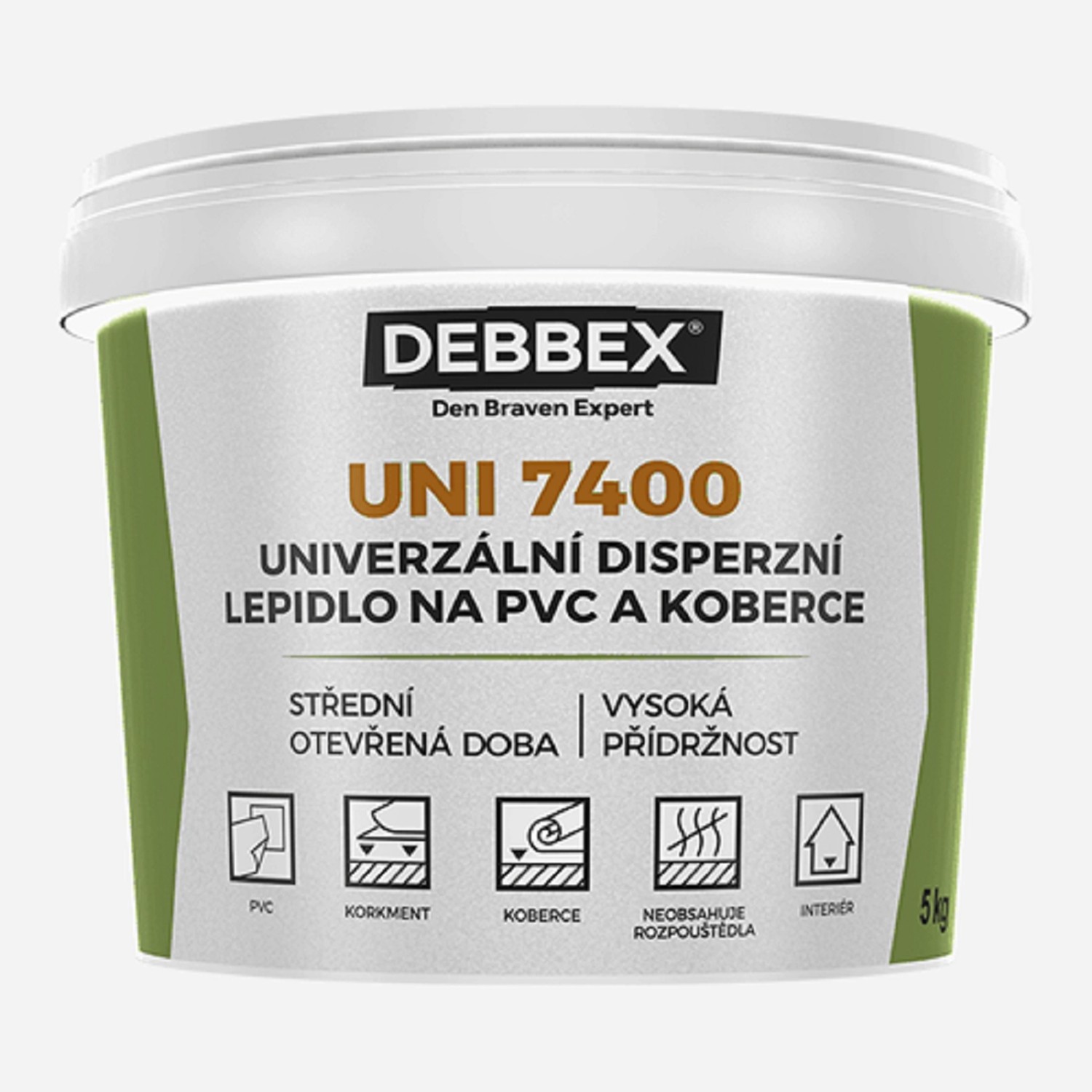 Den Braven Lepidlo disperzní univerzální UNI 7400, 14 kg