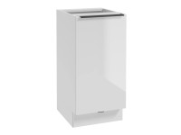 Deftrans Spodní kuchyňská skříňka Belluno 1D1Z, bílá, 40 x 84 x 49 cm