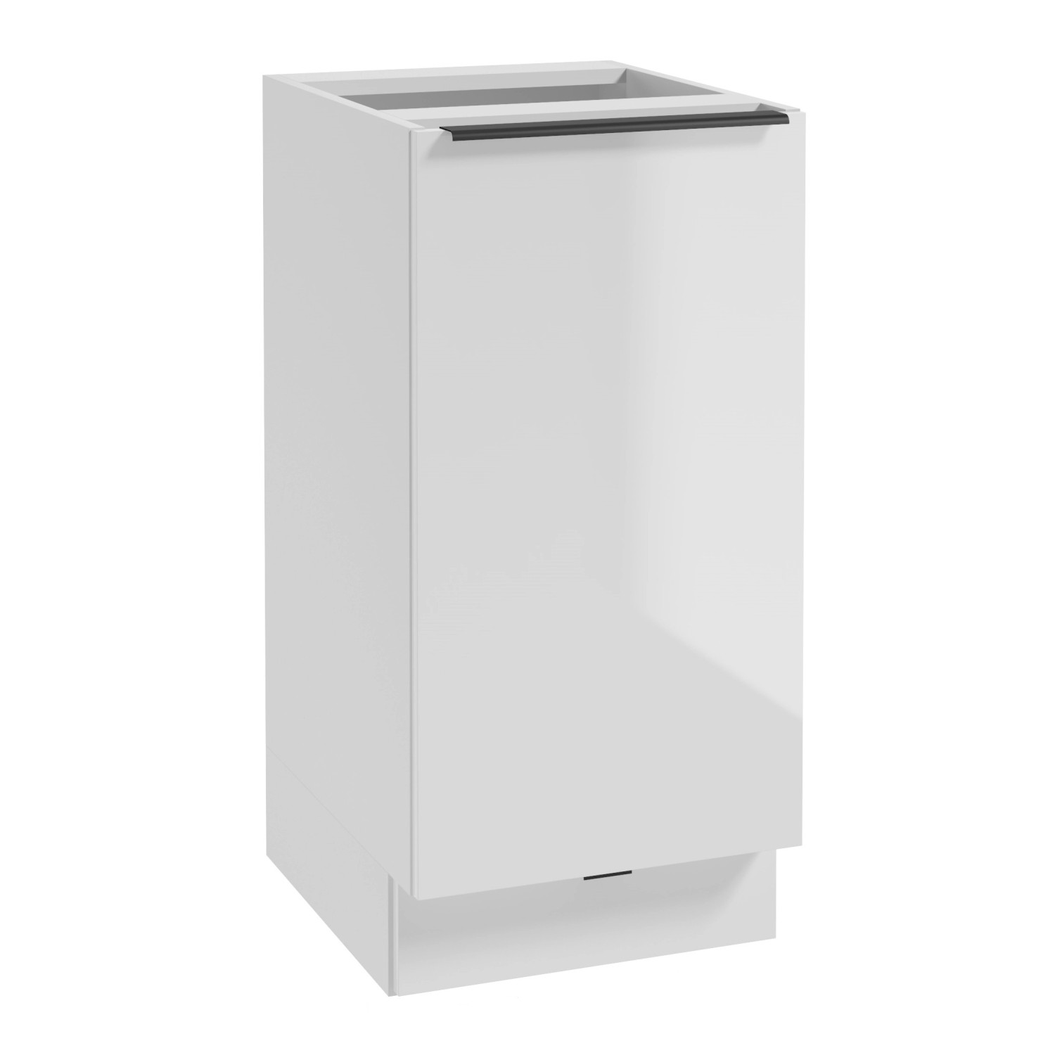 Deftrans Spodní kuchyňská skříňka Belluno 1D1Z, bílá, 40 x 84 x 49 cm