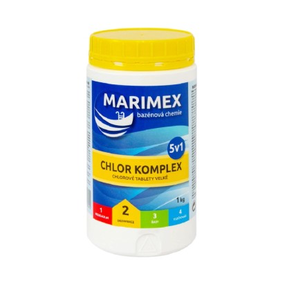 MARIMEX Chlorové tablety CHLOR KOMPLEX 5v1 1 kg