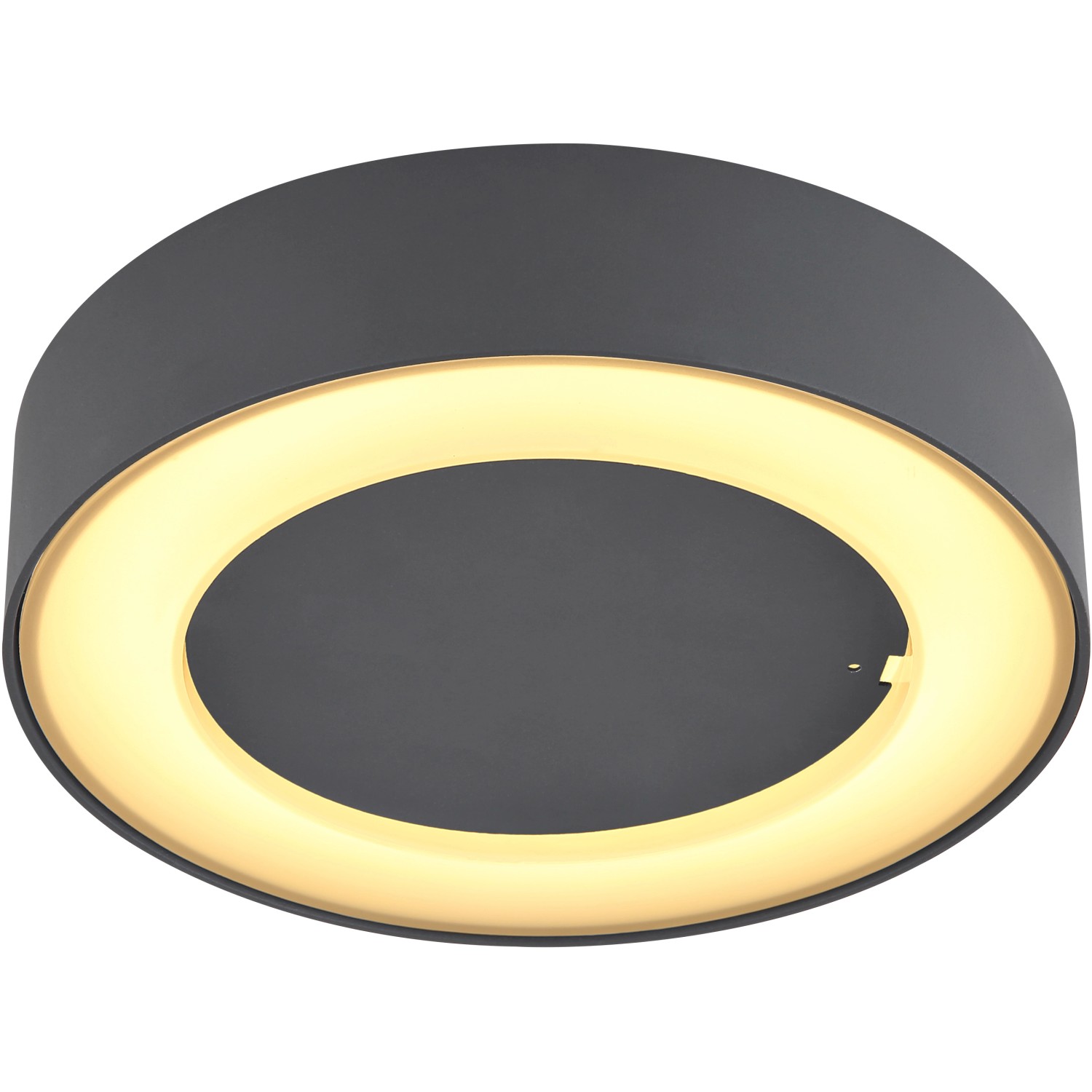 Globo Venkovní svítidlo Sura kulaté antracitové průměr 20 cm