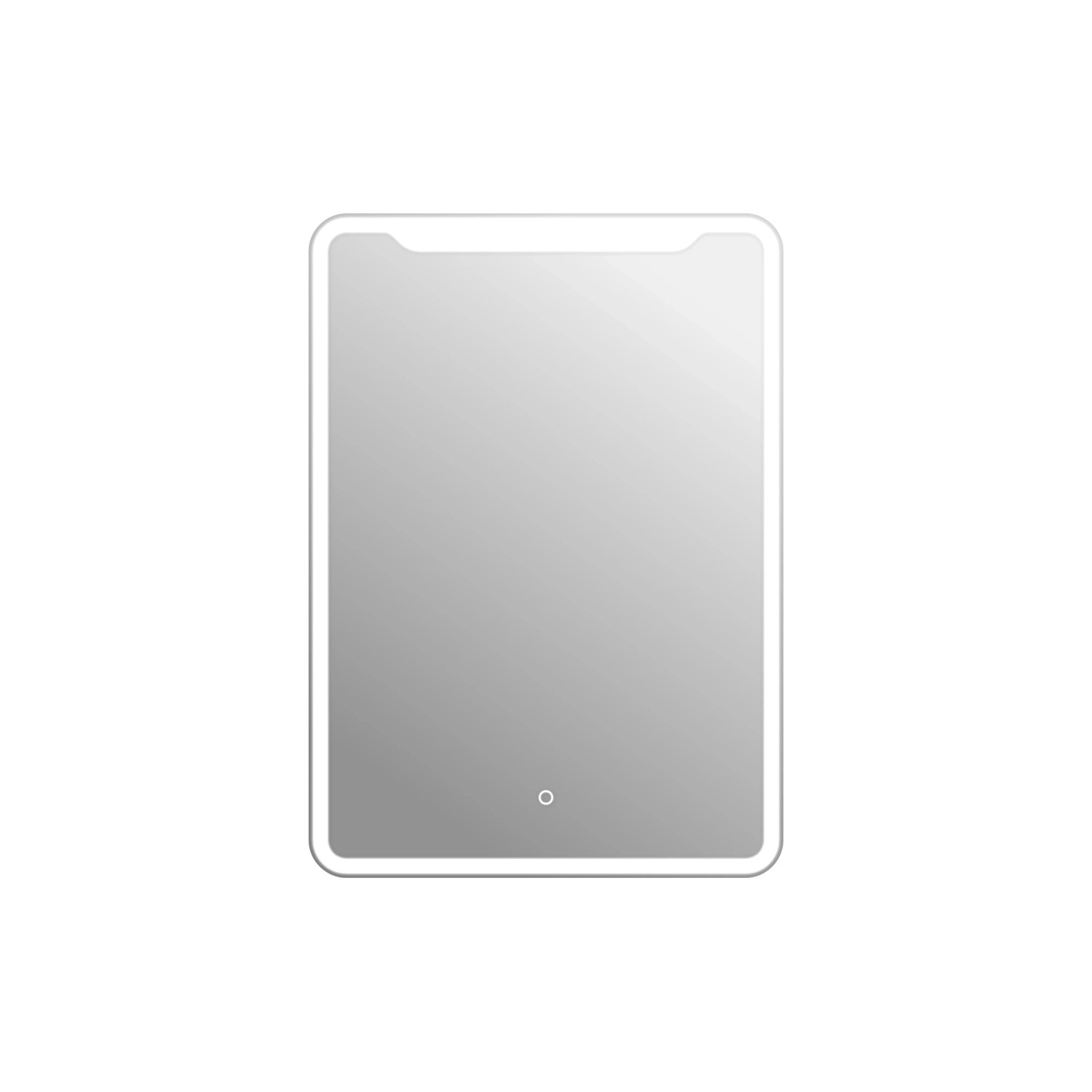 Kristall-Form Zrcadlo s LED osvětlením Sorrent 50 x 70 cm