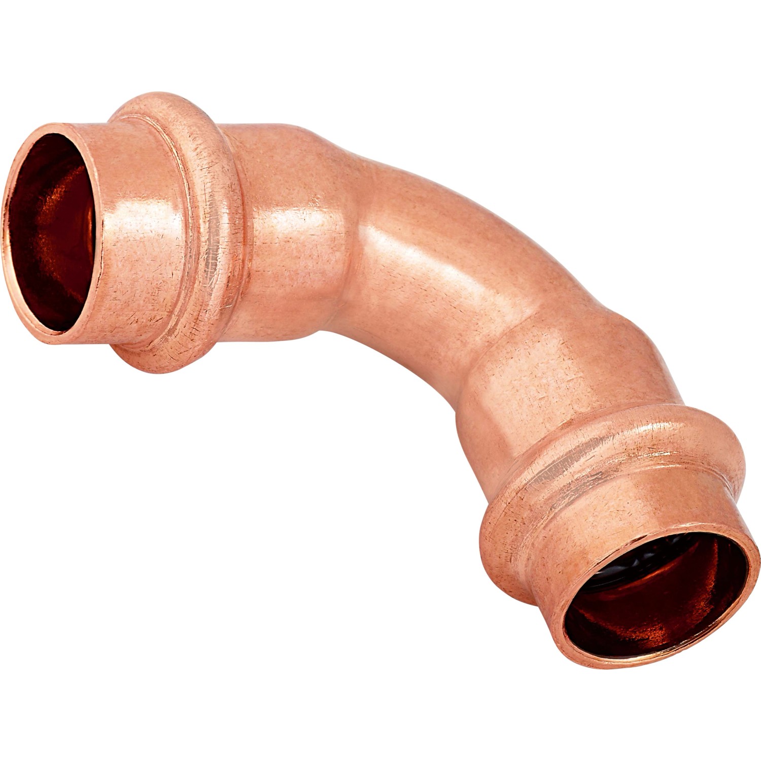 Lisovací oblouk typ II měděný 90°, pr. 15 mm, 10 ks