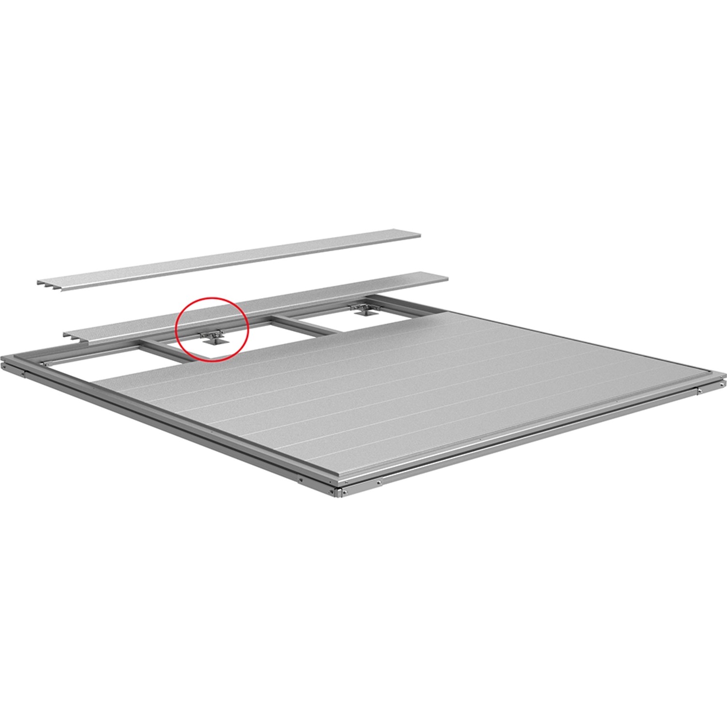 Biohort Dodatečné balení nastavitelných nožiček pro základ SmartBase