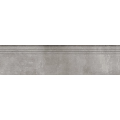 Euro Stone Schodová dlažba Denver glazovaná matná šedá, 30 x 120 cm