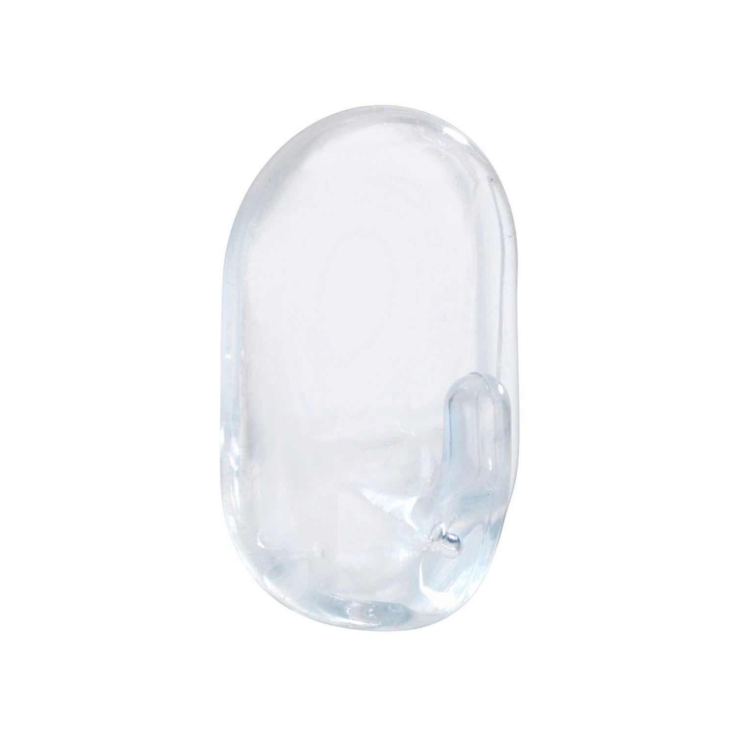 Wenko Oválný háček průhledný sada, 3 ks