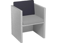 Náhradní zádový polstr pro balkonové křeslo Hazelton