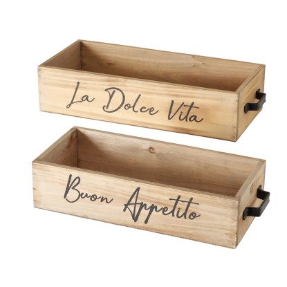 Boltze Dekorativní skladovací box Cucina 2 ks