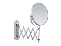 Wenko Kosmetické nástěnné zrcadlo teleskopické Deluxe chrom lesklý