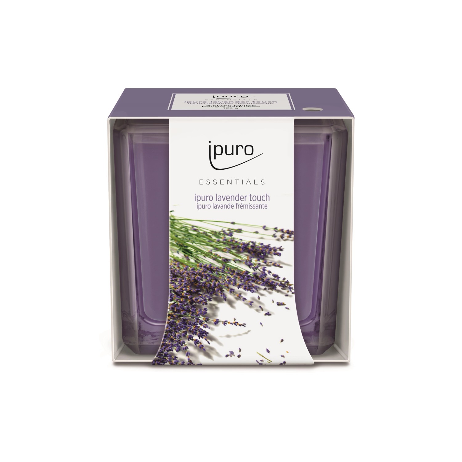 ipuro Essentials Lavender Touch vonná svíčka 125 g