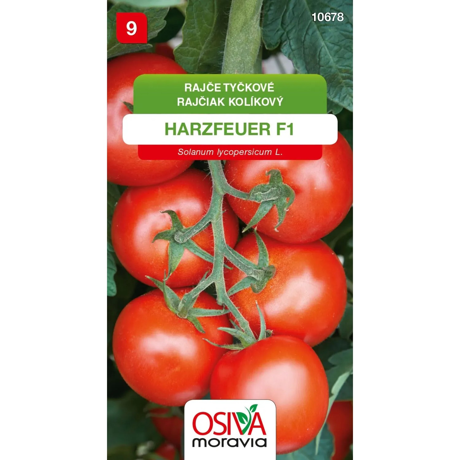 Semínka Rajče tyčkové Harzfeuer F1 (Solanum lycopersicum L.)