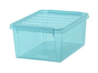 SmartStore Skladovací box Colour akvamarínový 40 x 30 x 18 cm, 14 l