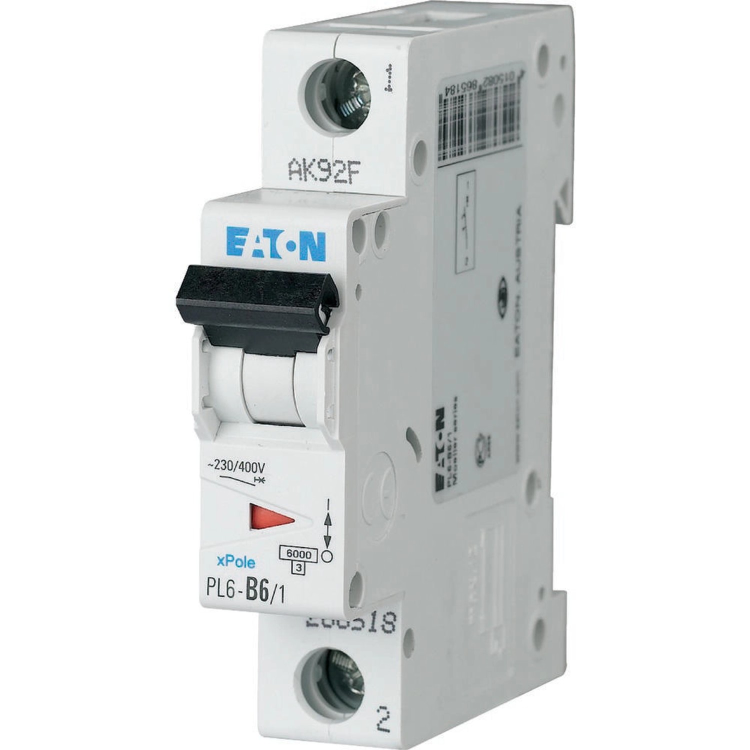 EATON Jistič PL6-B6/1, 6 A