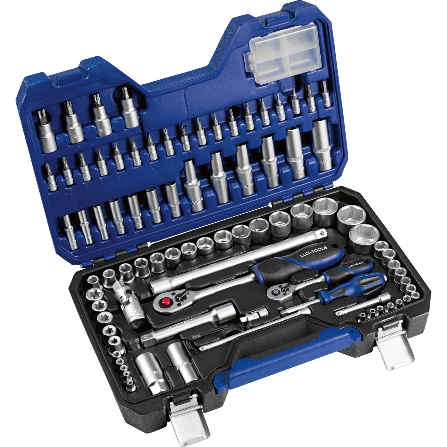LUX Kazeta nástrčných klíčů 89dílná Comfort