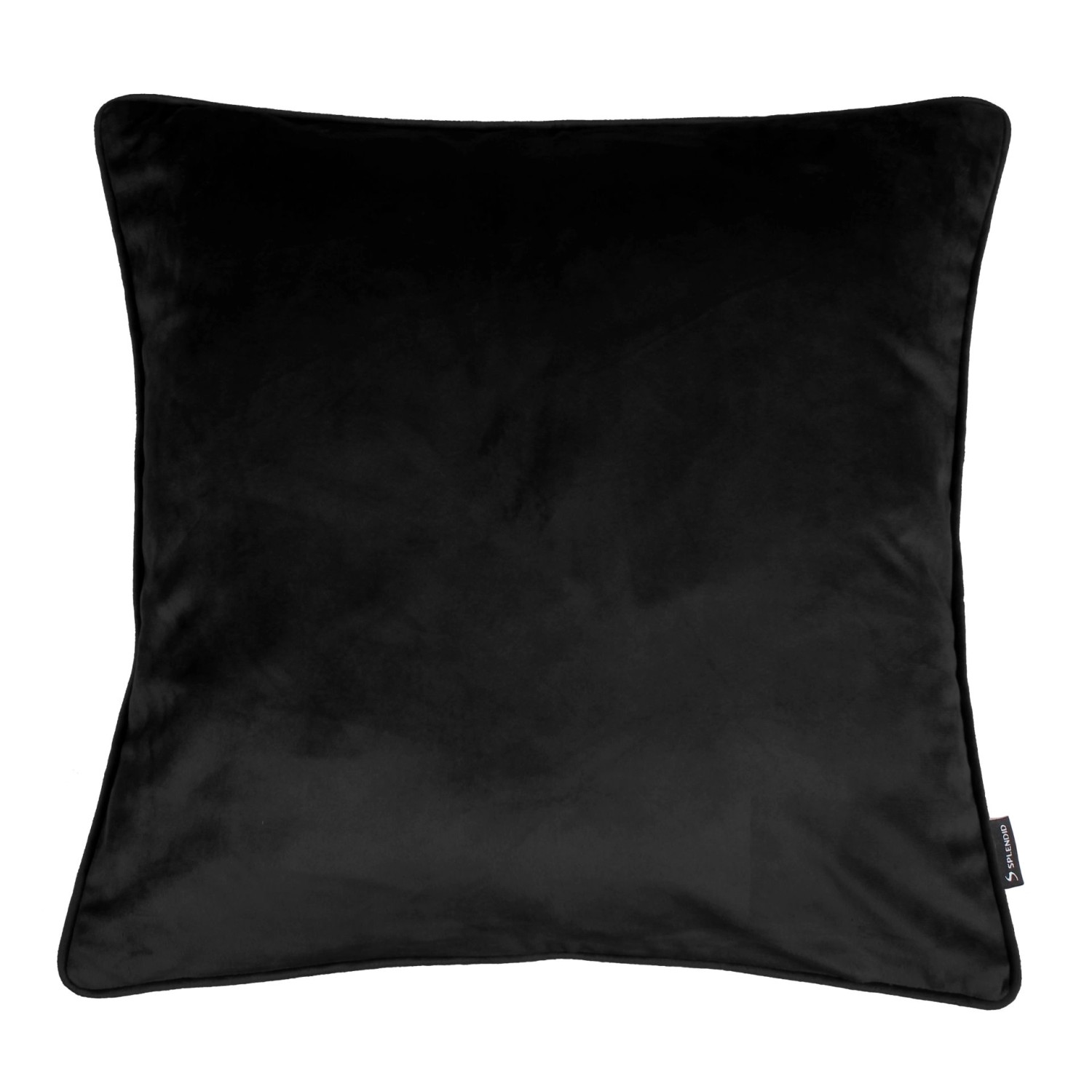 SPLENDID Polštář dekorativní VELUTTO černý 45 x 45 cm
