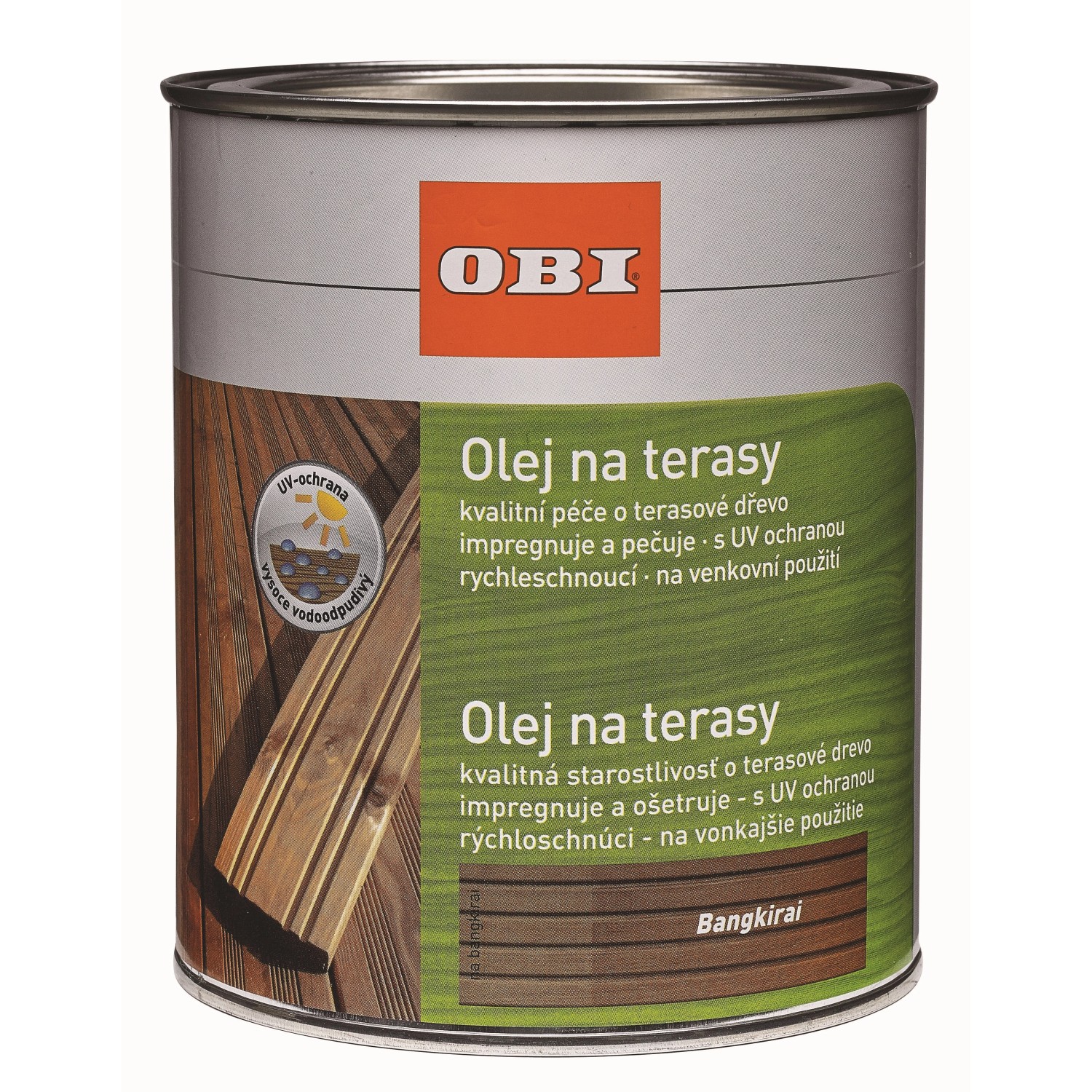OBI Terasový olej bangkirai 750 ml