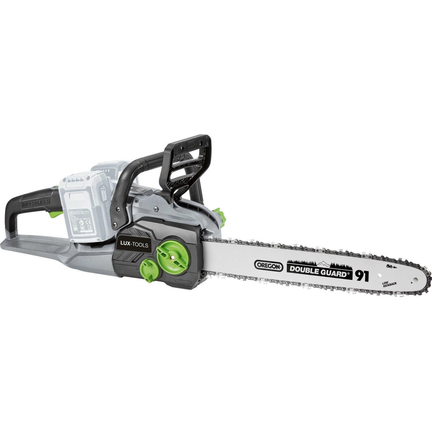 LUX-TOOLS 1 PowerSystem Aku řetězová pila A-KS-2x20/405 Solo