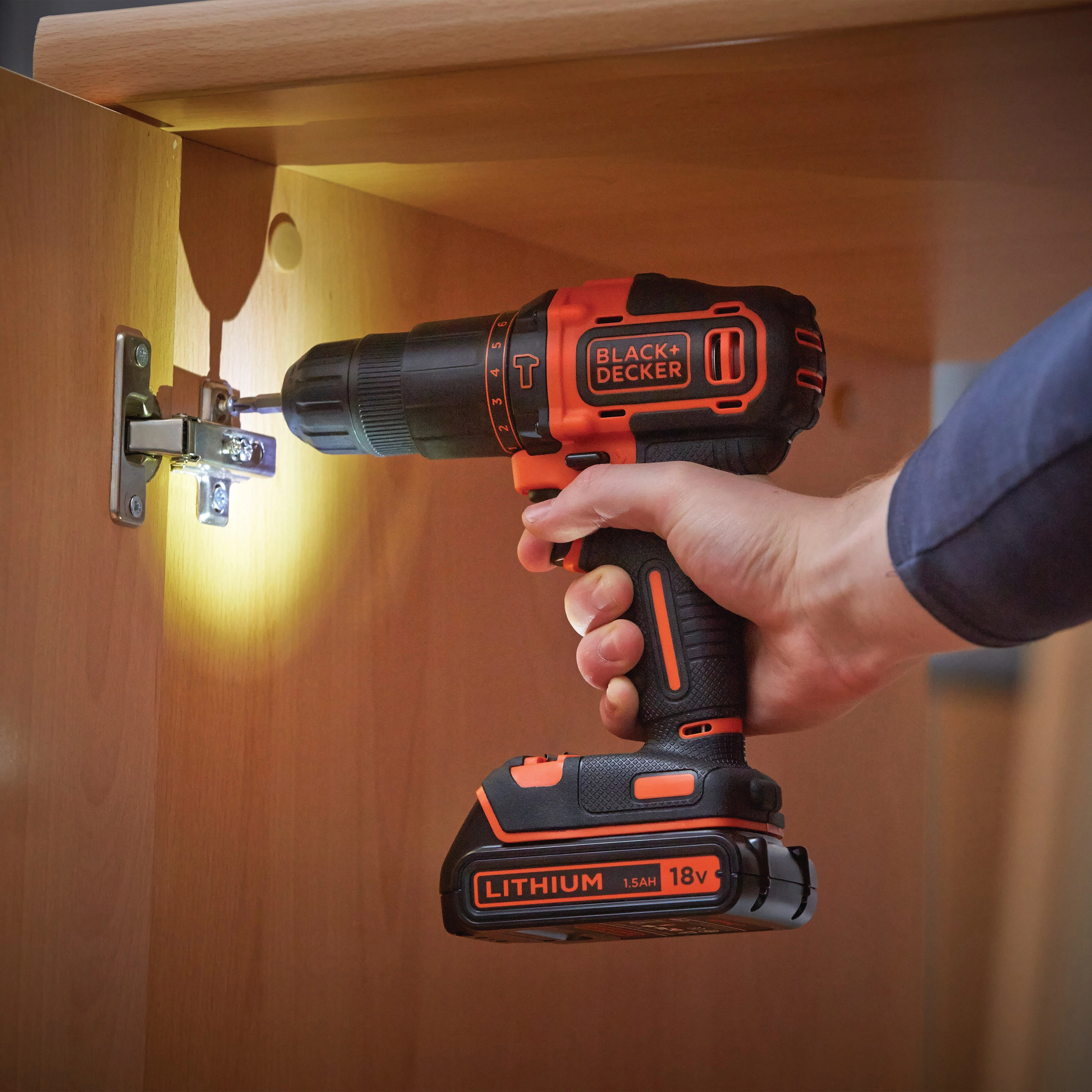 BLACK & DECKER BL188KB-QW Akku-Schlagbohrschrauber, BL188KB-QW