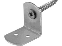 Závěs pro vyplétaný plot 38 mm x 38 mm x 30 mm nerez ocel, 12 ks