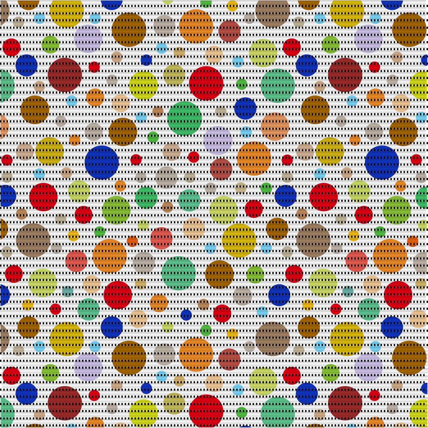 d-c-floor Podložka podlahová pěnová Modern Bubbles, šířka 65 cm - metráž
