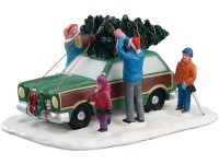 Lemax Vánoční dekorace Christmas Tree Transport 7,9 x 14,1 x 11 cm