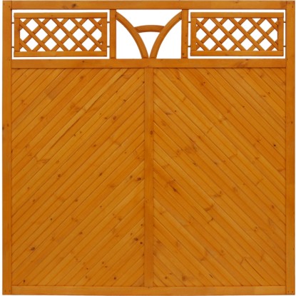 Plotový prvek Taulon lakovaný pinie 180 x 180 cm