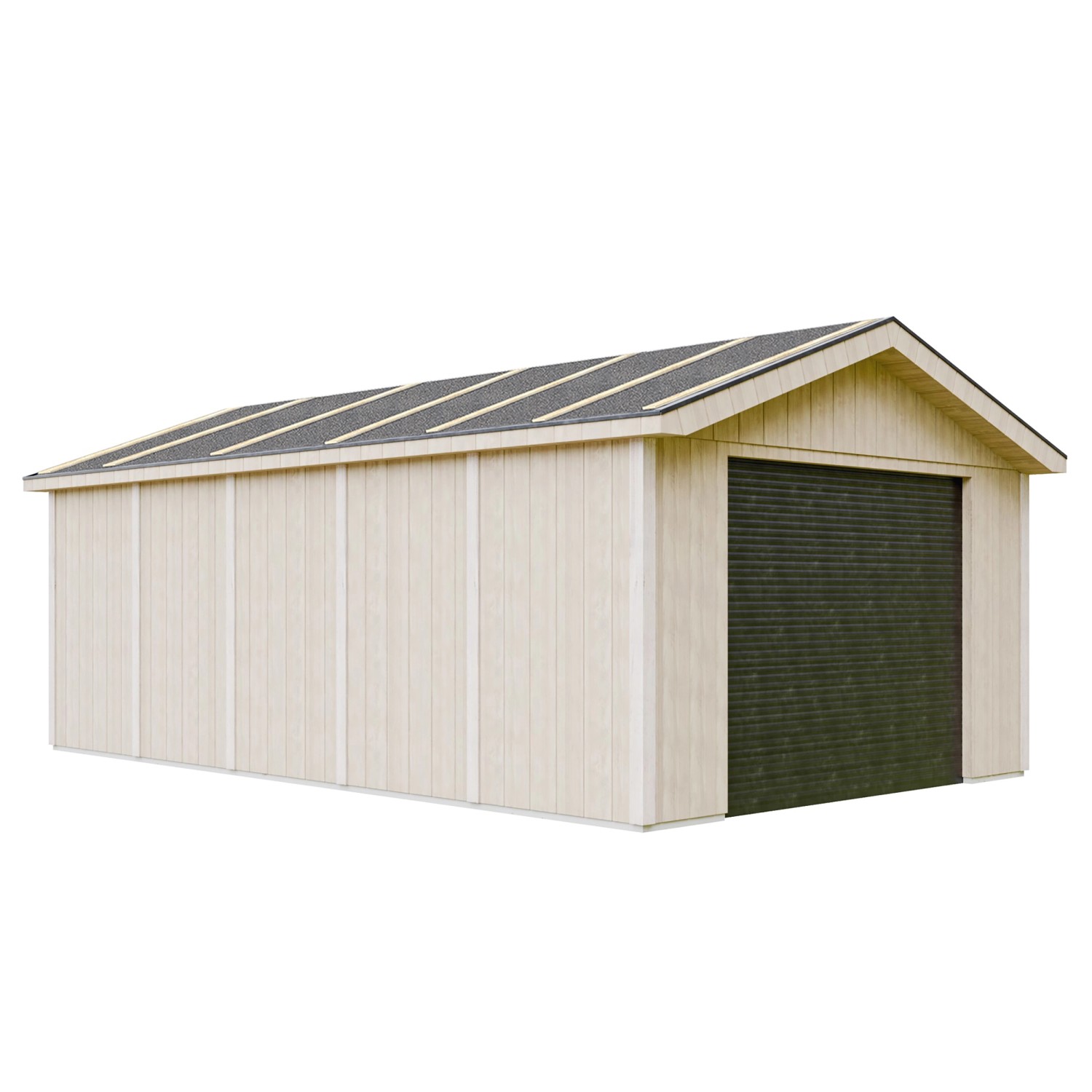 Timbela Garáž LP SmartSide M992B přírodní 354 x 604 cm, 21 m2