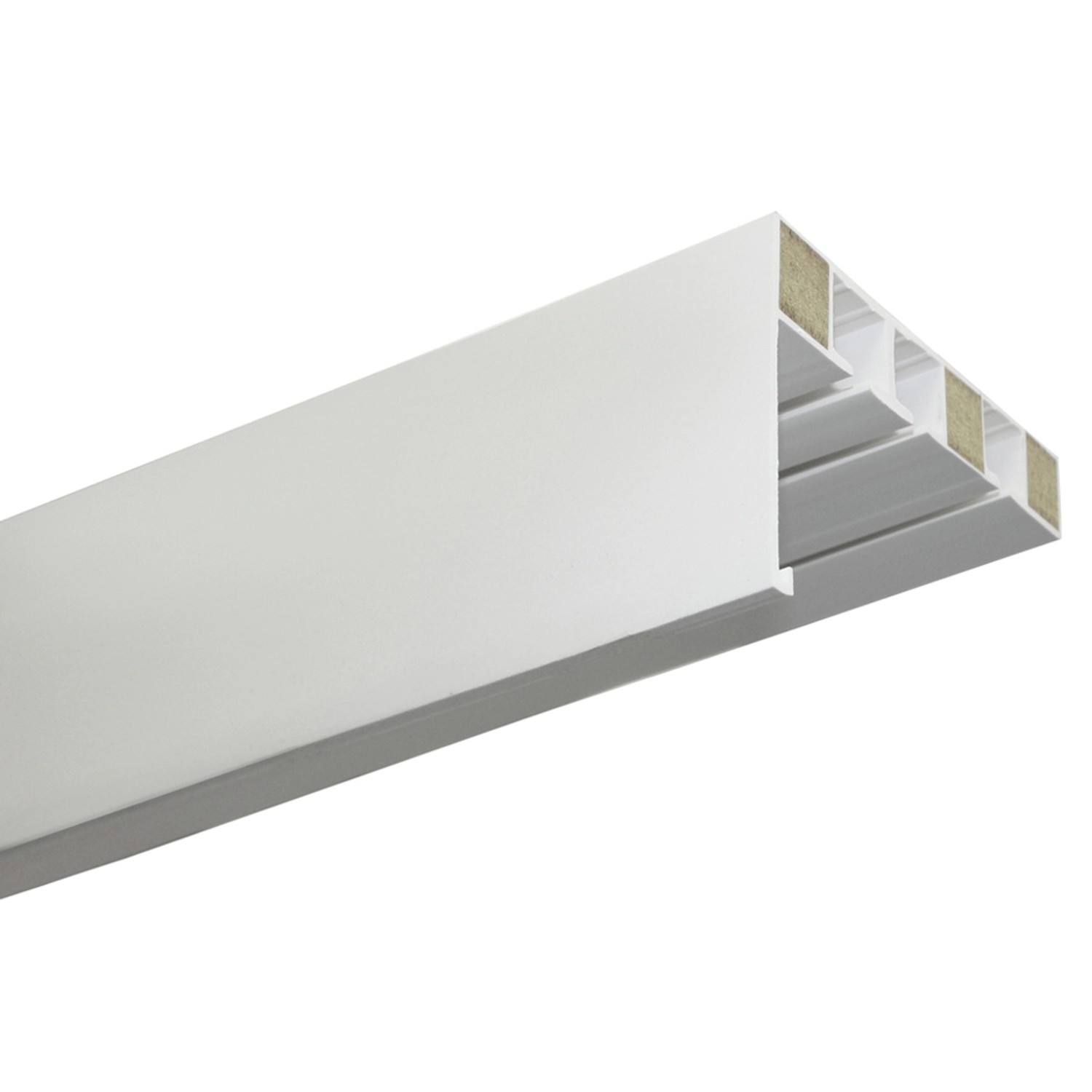 Gardinia Záclonová kolejnička P2Ü bílá 300 cm