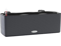 Lechuza Truhlík Cube Color Triple břidlicový, 135 x 140 x 400 mm