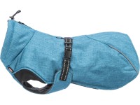 Trixie Zateplený zimní kabátek pro psy Riom, modrý, vel. XS: 30 cm