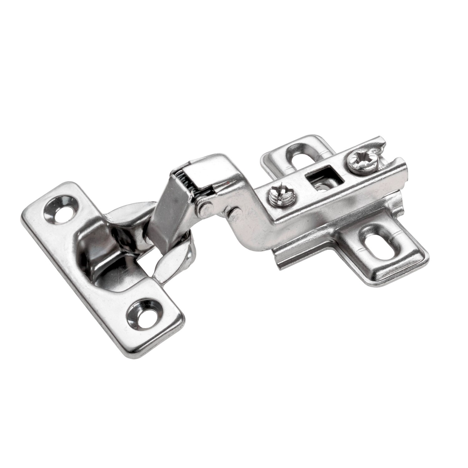 Hettich Dvojramenný nábytkový závěs, vsazený, poniklovaný, 26 mm