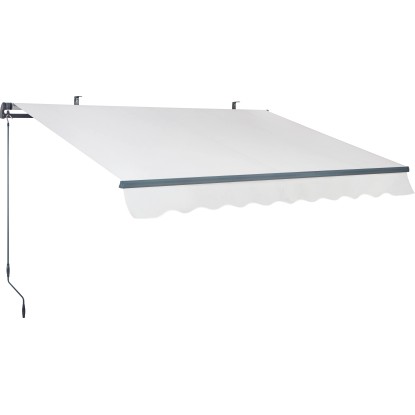 OBI Kloubová markýza Aventura, stříbrošedá, 300 x 200 cm