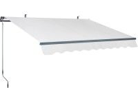 OBI Kloubová markýza Aventura, stříbrošedá, 300 x 200 cm