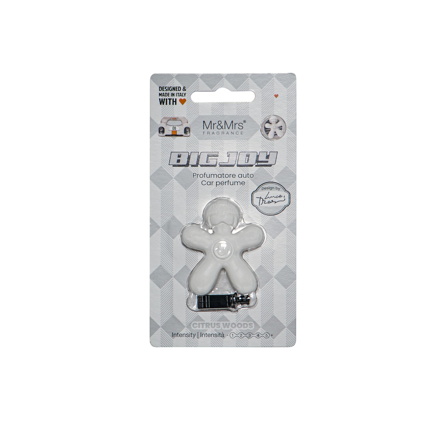 Mr. & Mrs. Osvěžovač vzduchu do auta Big Joy White Citrus Woods
