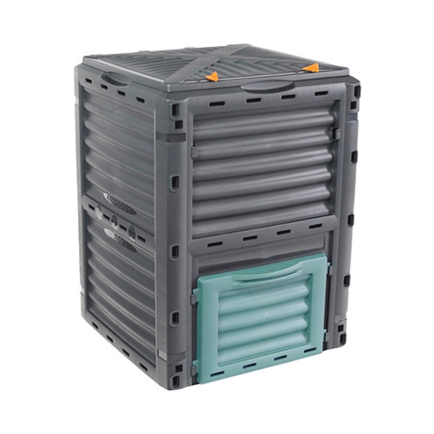 Nohel Garden Kompostér antracitový 300 l, 83 x 61 x 61 cm