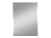 Kristall-Form Zrcadlo Gennil s fazetou stříbrné 30 x 40 cm