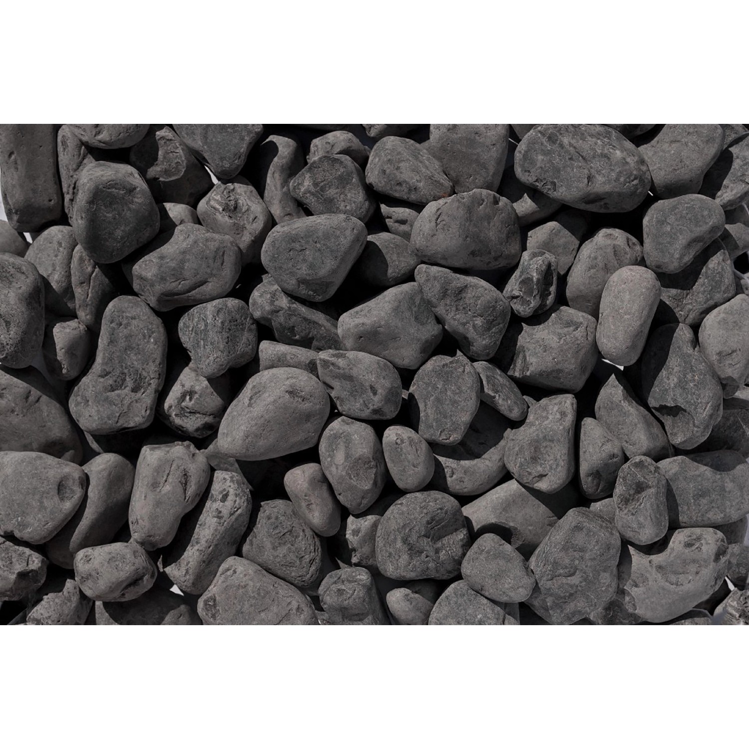 Mramorové okrasné oblázky černá Ebano 25-40 mm 25 kg PE pytel