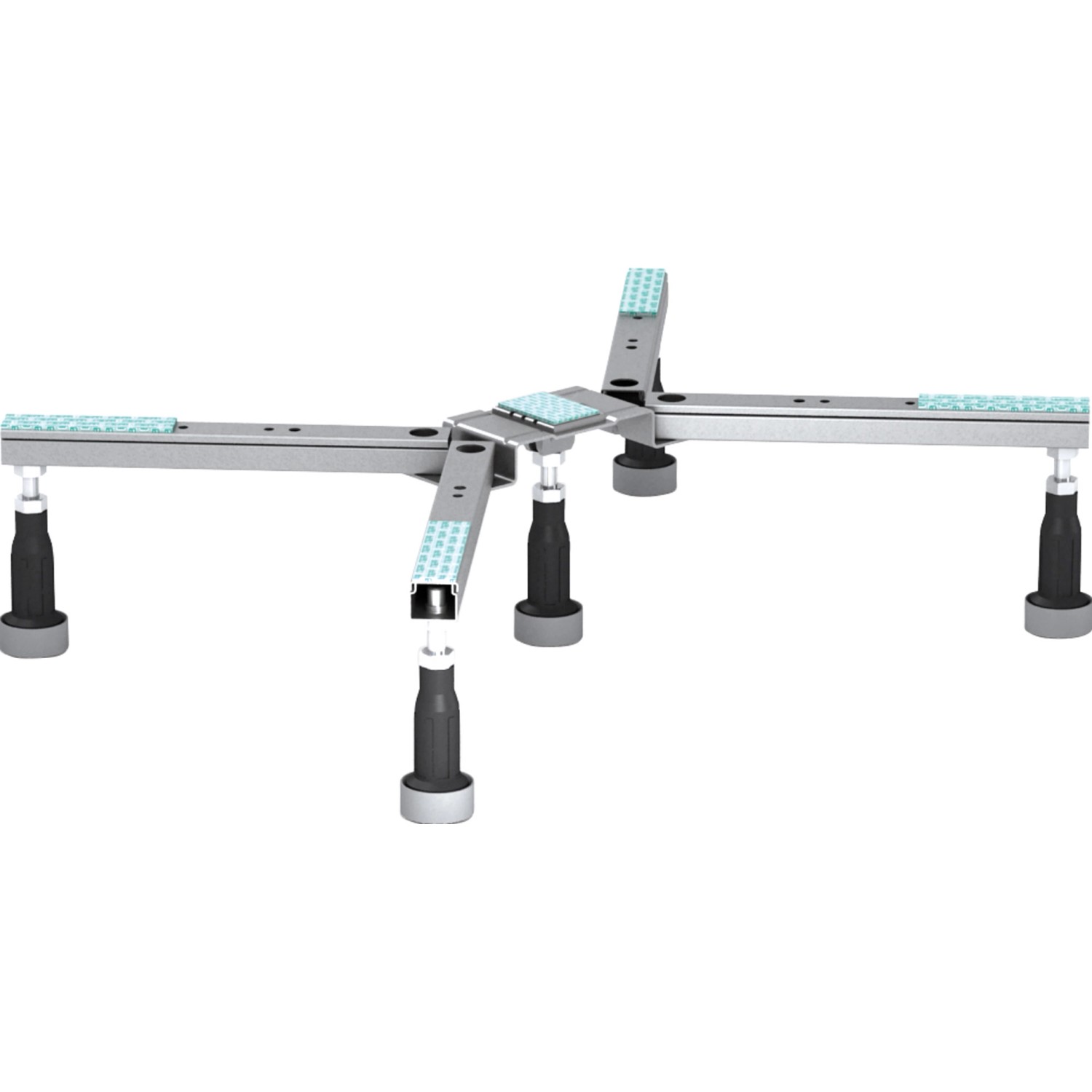 Mepa Univerzální podnožka pro sprchové vaničky BW Eco, 5dílná